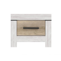 Тумба приліжкова Белен KOM 1S Сосна каньйон/дуб корабельний Гербор (Gerbor) Україна